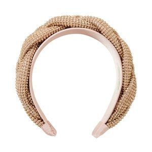 Loeffler Randall Bijoux Headband Pink Crystal - NWT